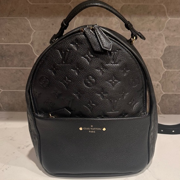 Louis Vuitton Sorbonne Black Empreinte Backpack - Picture 3 of 14